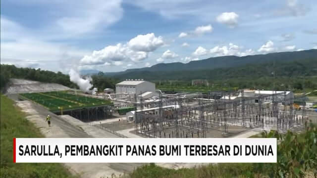 インドネシア　サルーラ地熱発電所